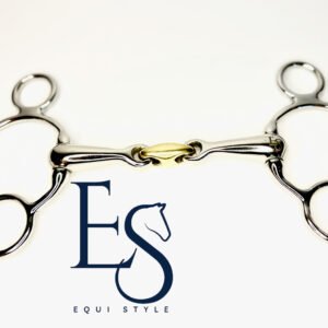 STUBBEN STEELTEC 3-RING GAG BIT