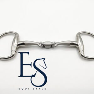 Eggbutt Bit - Double Jointed - Stainless Steel